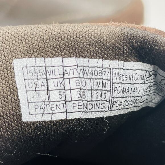 Vionic 555 Willa Sneakers Womens Sz 7 Brown Leather Lace Up Orthaheel Technology - Picture 11 of 11